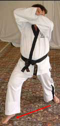 DSCF0224 Move right foot out