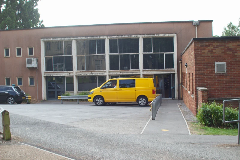 Ashton_Park_entrance Ashton Park School Hall entrance