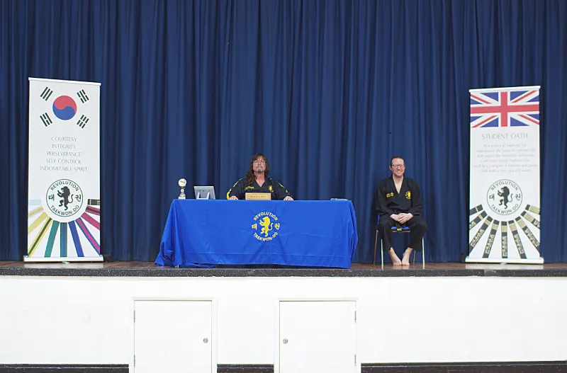 gradings_top_table The Gradings event top table with Master Russ